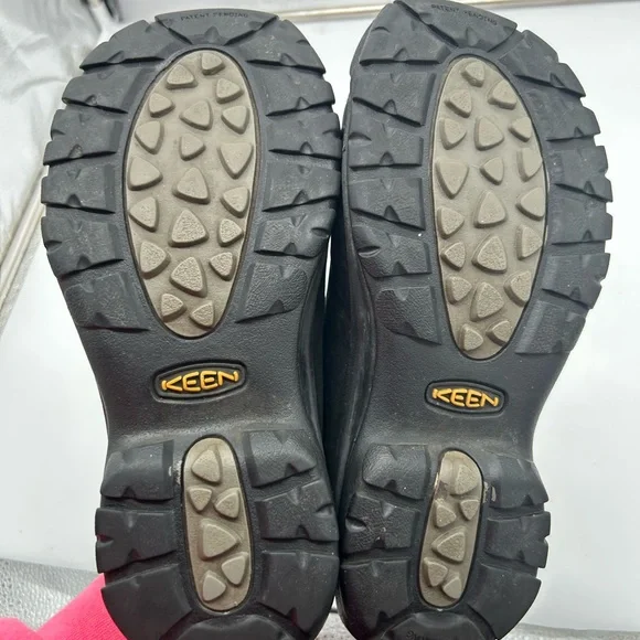 Keen Womens  Oxfords Shoes Lace Up Black Leather Casual comfort - Picture 4 of 9